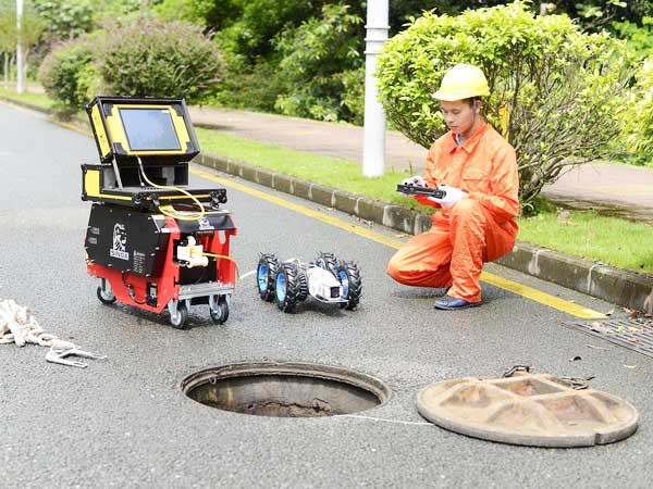 喜德管道机器人检测